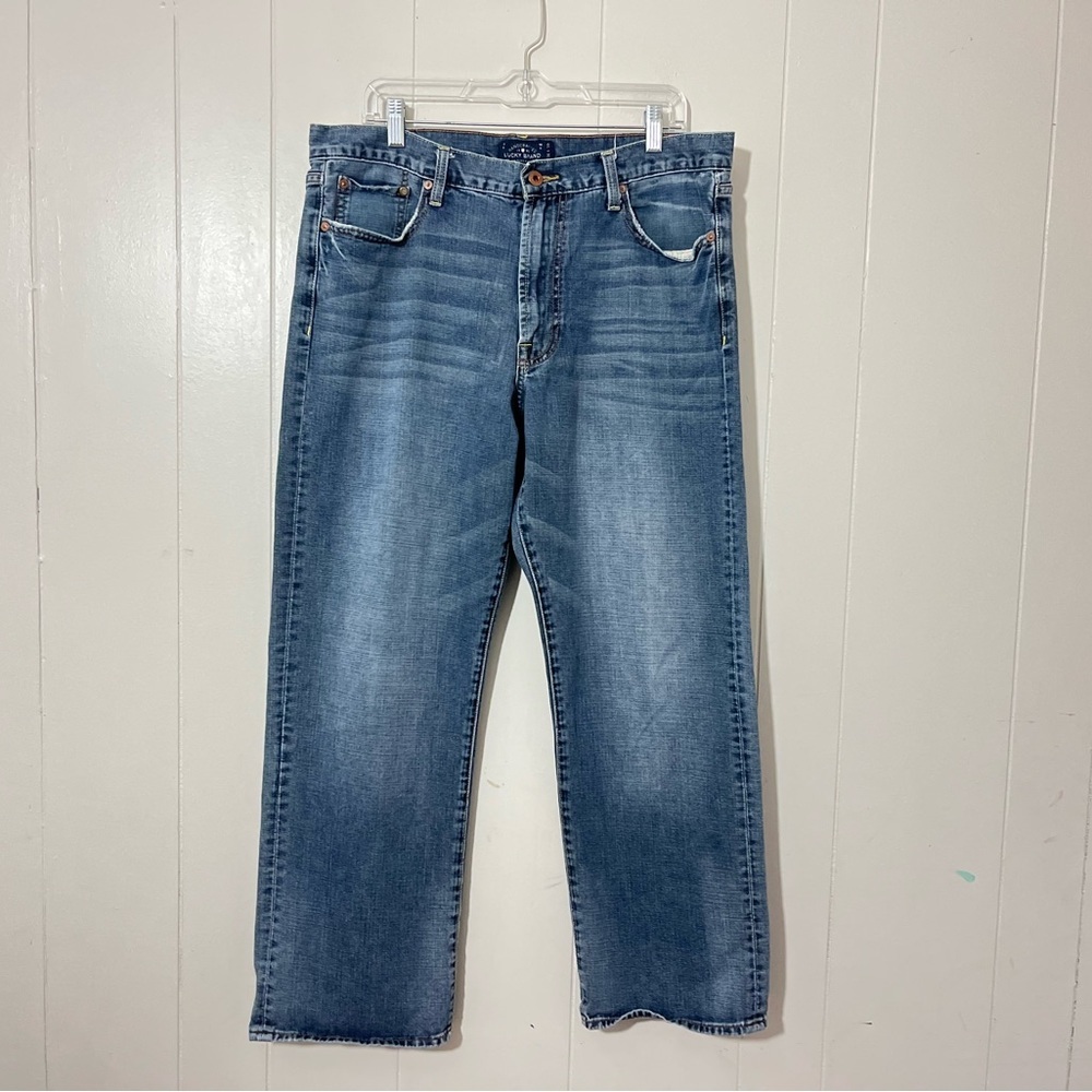 Lucky Brand 181 Relaxed Straight Leg Men's Size 36x30